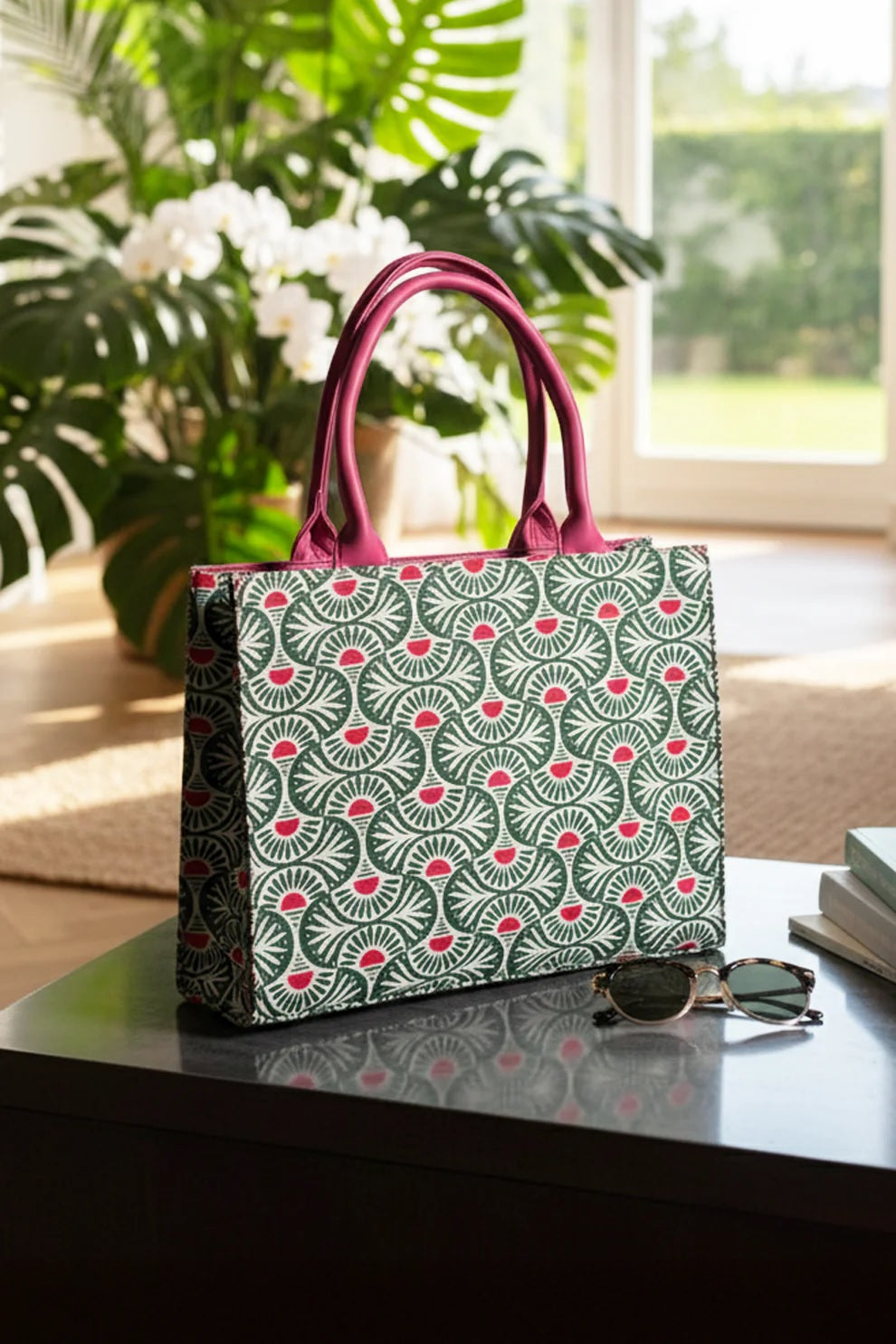The Cucko - Fineur Canvas Tote Eden Garden