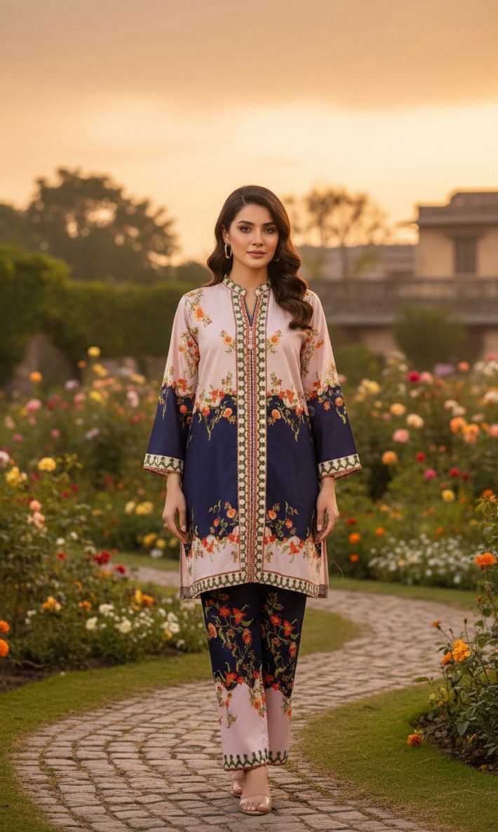 TCCSS-05 PRINTED CORD-SETS STITCHED 2PCS